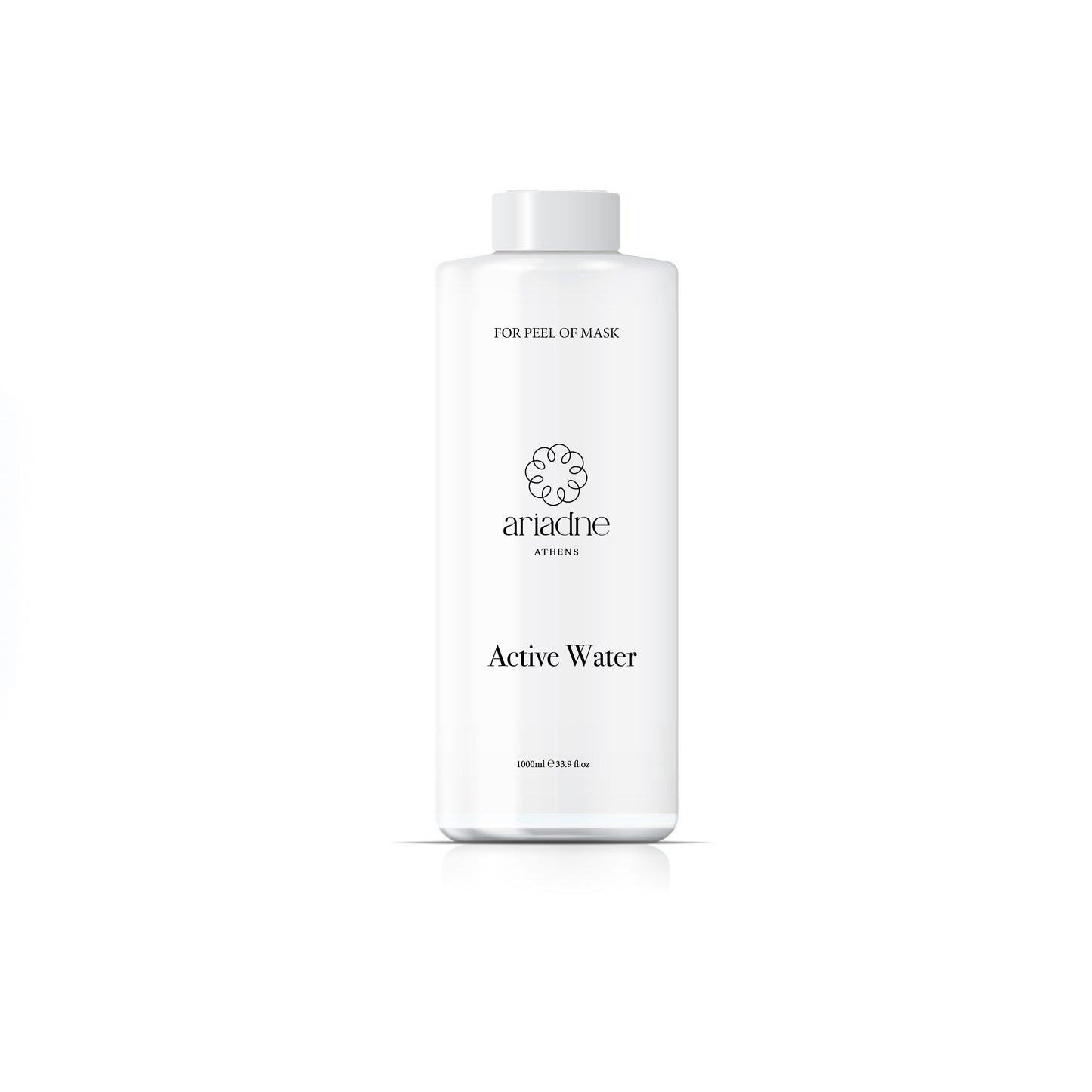 Active Water for Peel-off Masks bottle front side.