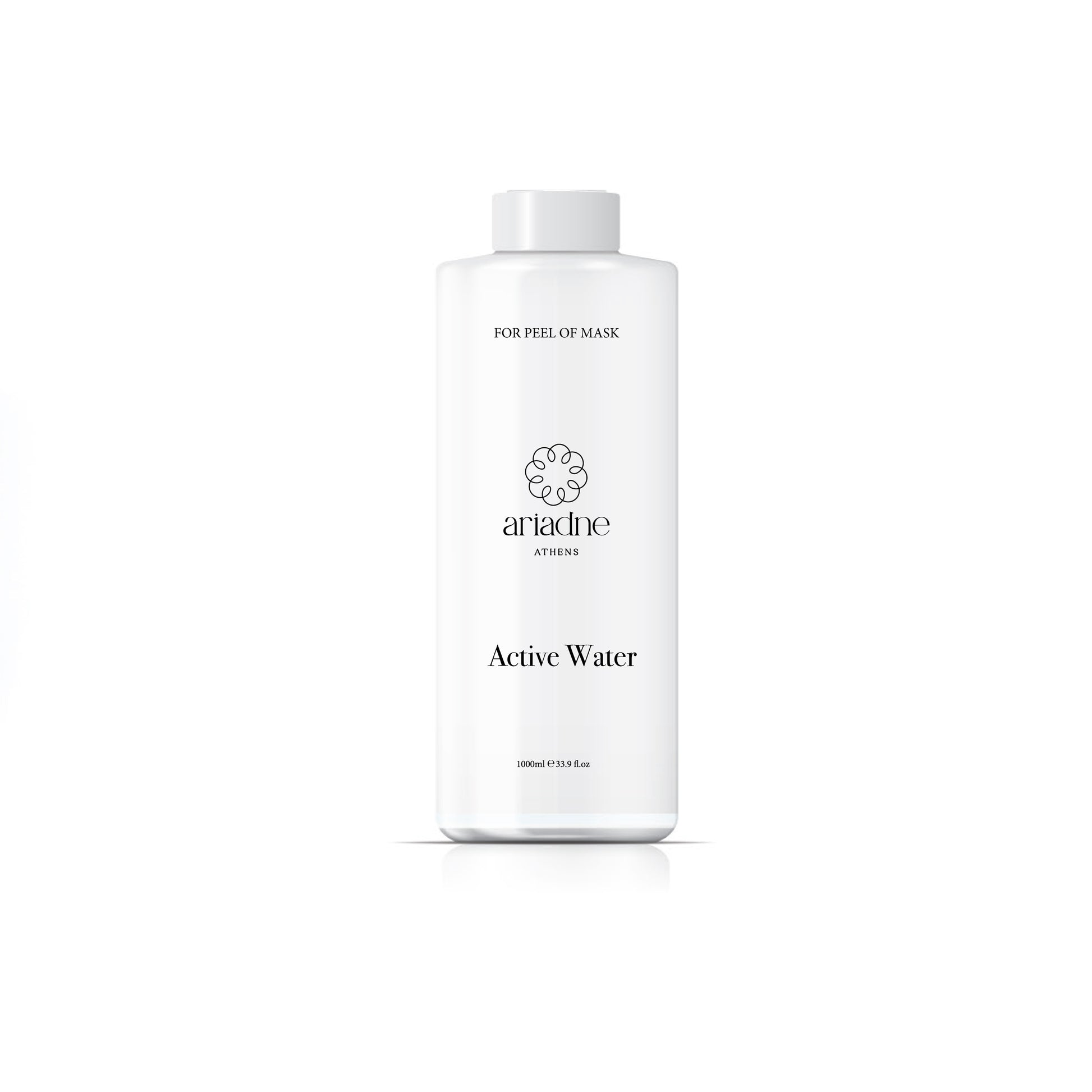 Active Water for Peel-off Masks bottle front side.