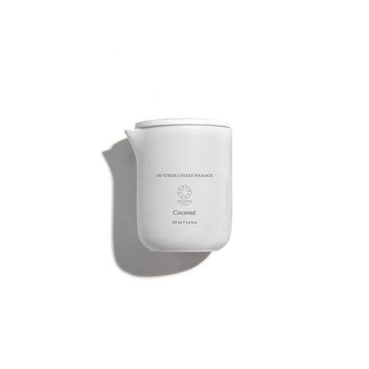 Coconut Candle Massage Pro front side.