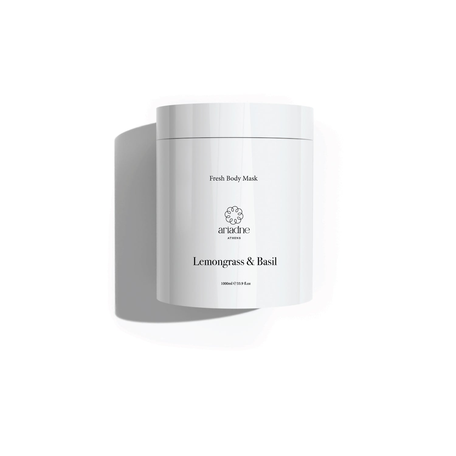 Lemongrass & Basil Fresh Body Mask front side.